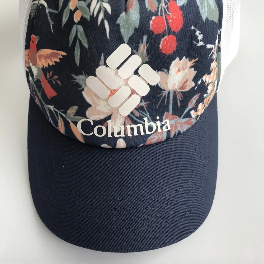 Columbia floral mesh SnapBack hat